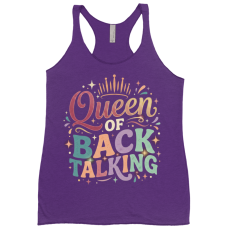 Queen of Back Talking Tank Top