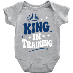 King In Training Onesies