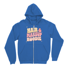 Hair & Makeup Hoodie (Zip-up).
