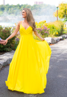  Yellow Lulus Gown