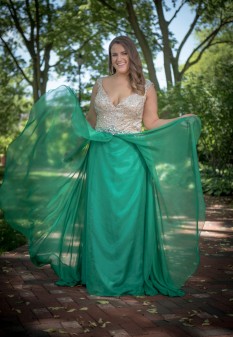 Green Fabulouss Gown by Mac Duggal