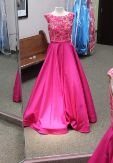  Pink Floral dress from Sherri Hill