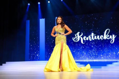 Yellow Sherri Hill Crossover Couture Size 4