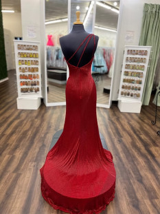 Sherri Hill 54913 in Red