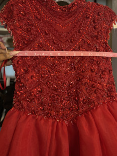 Ashley Lauren red gown