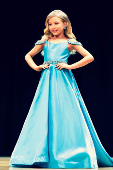 Young Girl's Ashley Lauren Pageant Gown Size 6