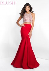 Red two piece from Blush