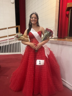 Red Sherri Hill Pageant Dress