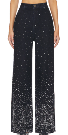  Ronny Pant brand: AFRM (bedazzled denim jeans)
