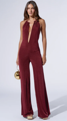 Maroon Jumpsuit, Open Back, from Akira