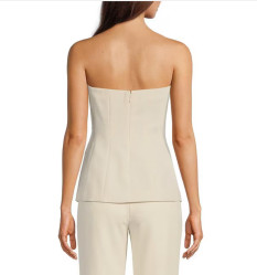 Muse by Marchesa Flora Stretch Crepe Applique Suit