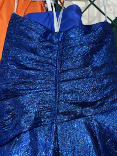 Sherri Hill Blue Bow Ballgown