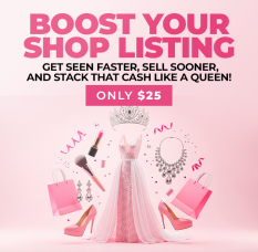  Boost Your Shop Listing
