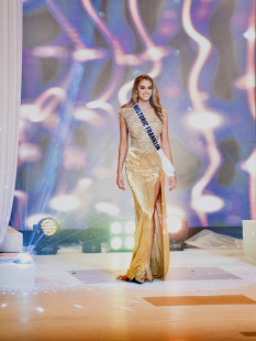  Sherri Hill beaded Gold Couture, USA
