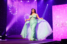  Mint plus size teen gown by Jovani