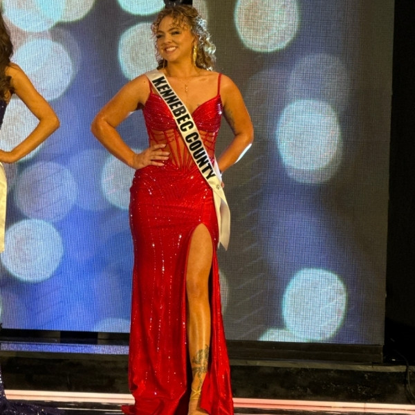 Beautiful Red Evening Gown