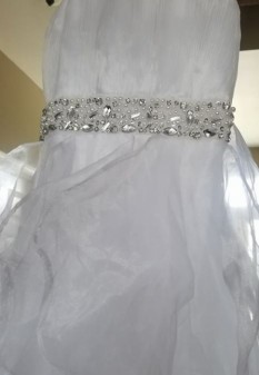 White pageant dress by chicbaby