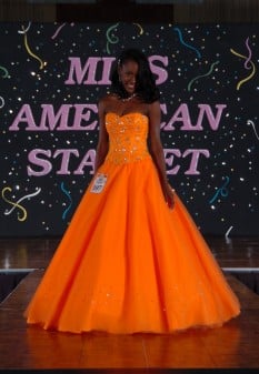 Orange Night Moves Pageant Dress