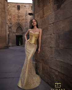  Sweetheart Mikado Mermaid Gown - 261E6238