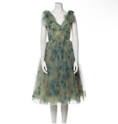  Christian Dior Vintage Midi Length Dress xxs