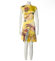  Roberto Cavalli Vintage Mini Dress Size: S
