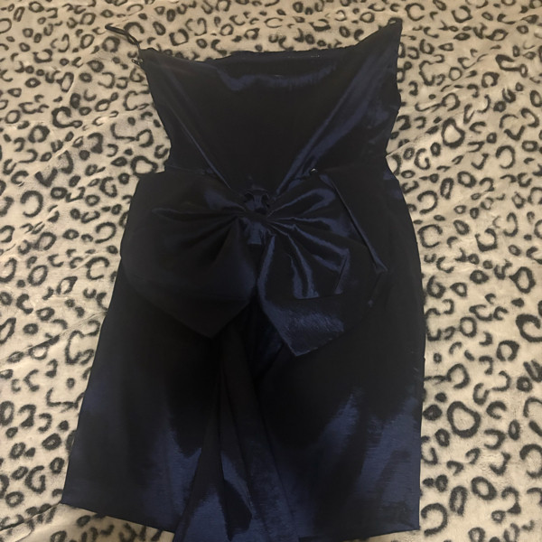 Blue Bow Fun Fashion Cocktail