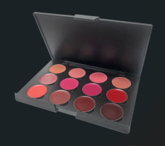 12 Lipstick Palette Infinite Kiss Colors
