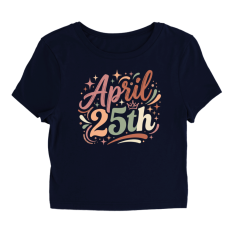  April 25th Micro Rib Baby Tee
