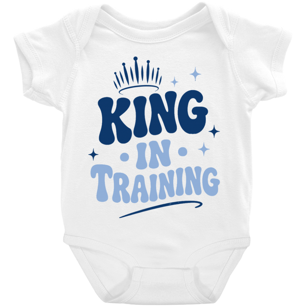 King In Training Onesies