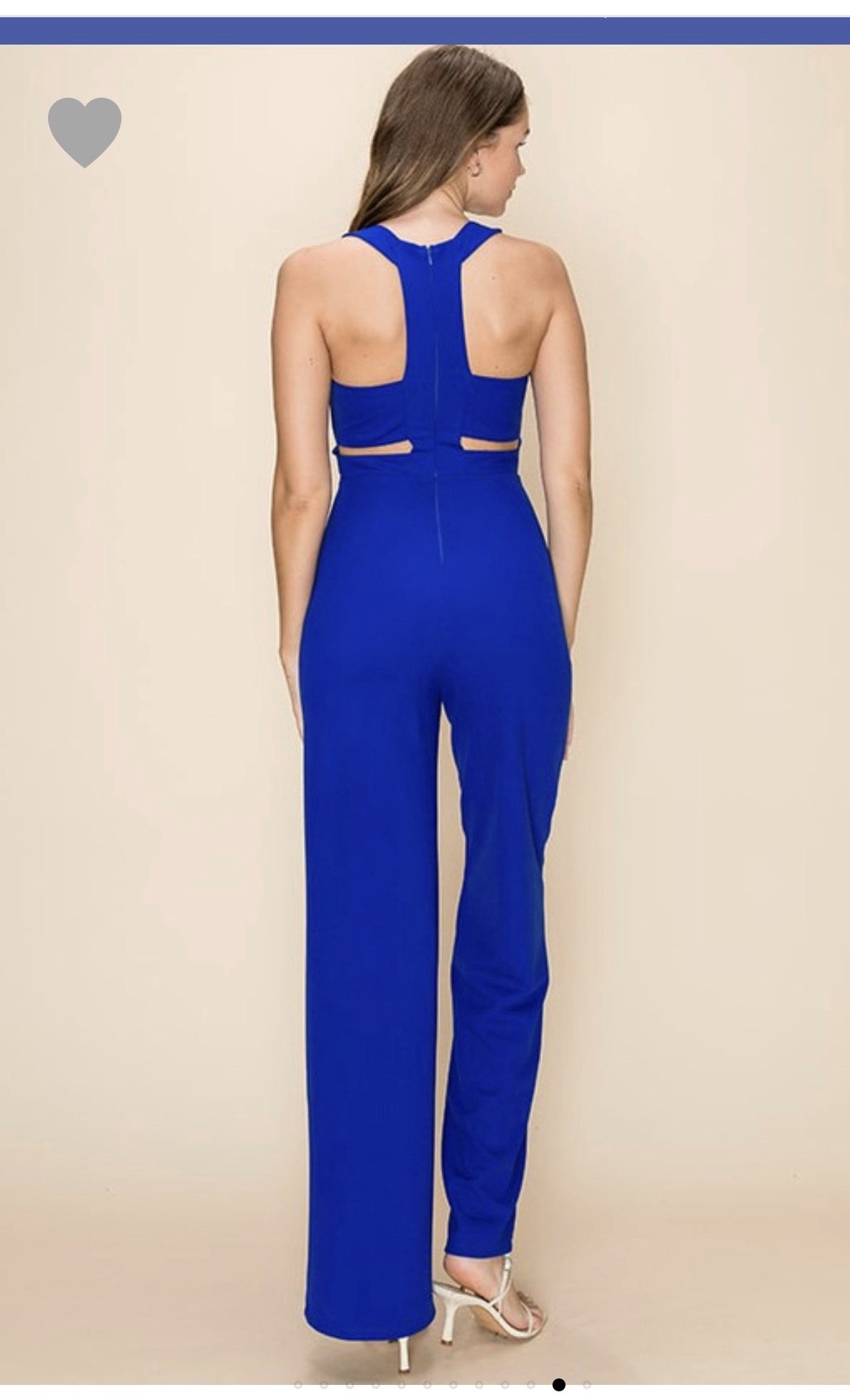 Jumpsuit with Cut Out Design - Pageant Planet