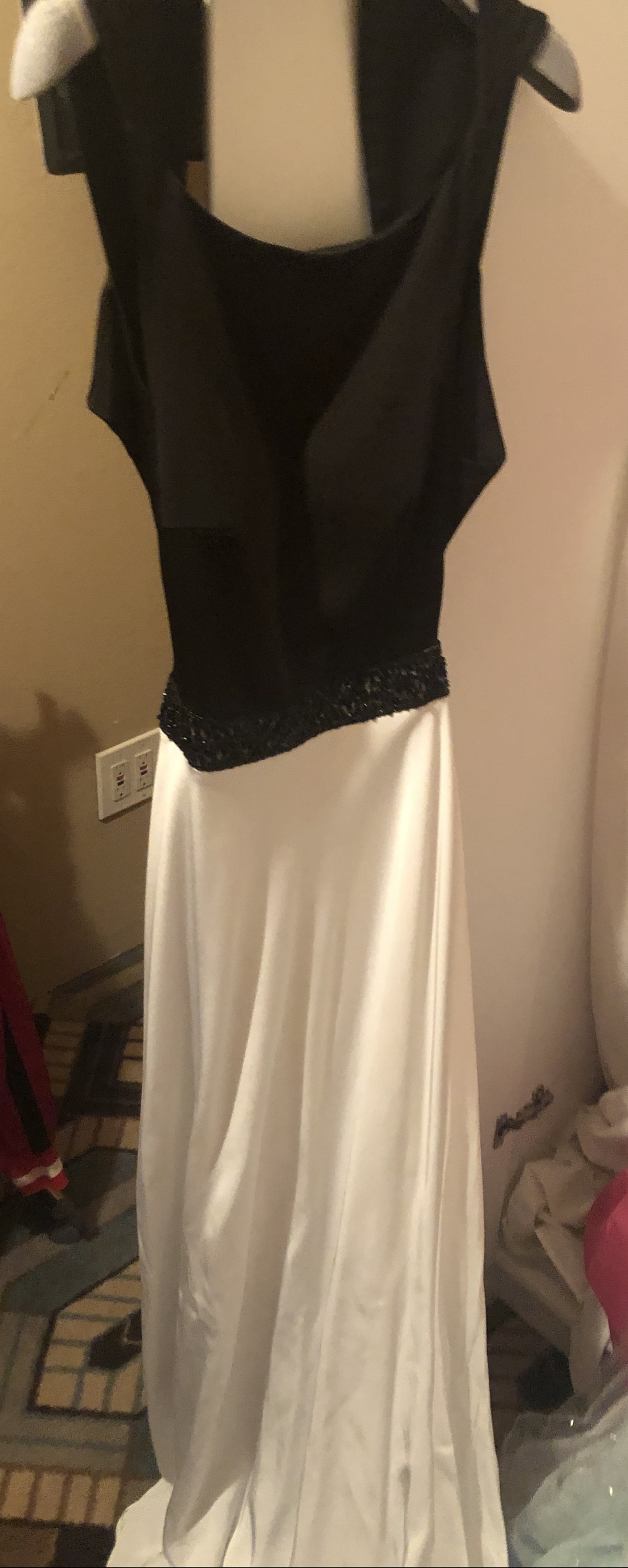 New Black and White Gown by Alyce