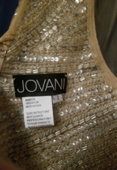 Gold Miss Pageant Dress by Jovani