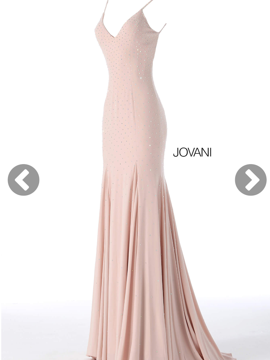 Blush Prom Dress by Jovani