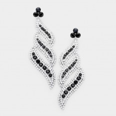LONG CRYSTAL STATEMENT EARRINGS | BOLTS
