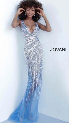  Jovani stretch sequin gown 3686