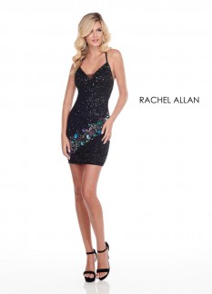 Rachel Allan Black size 4 cocktail dress