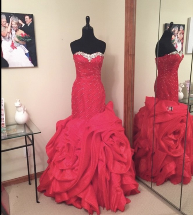 Red Rose Stephen Yearick Gown