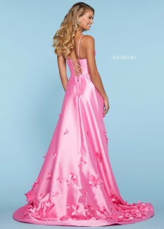 Sherri Hill 3D Floral Gown 53337