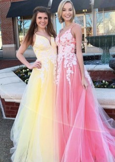 Sherri Hill Lace & Tulle Ball Gown 53730