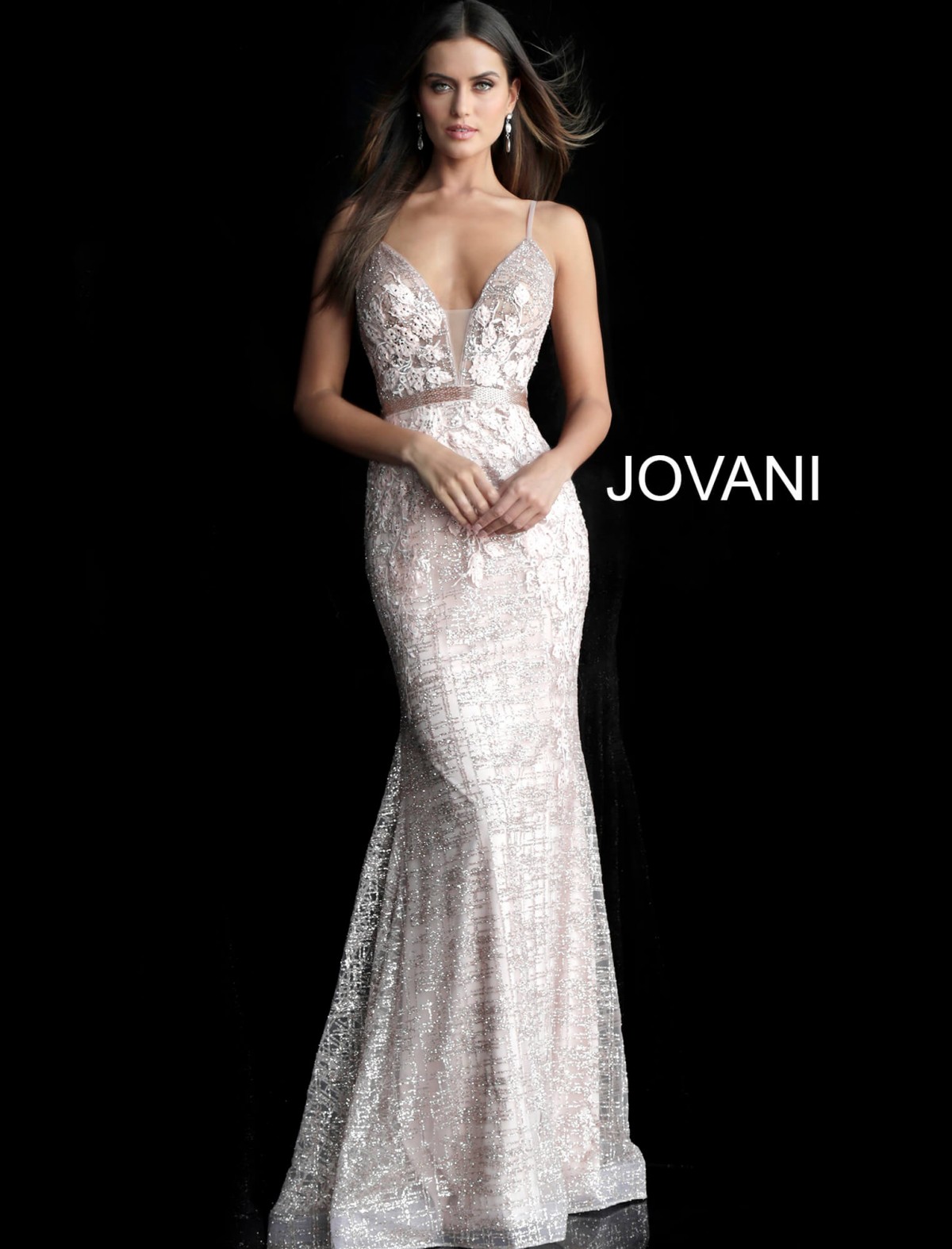 Jovani Mermaid Dress 62517 (#2 on Auction)