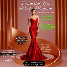  Beautiful You World Pageant Delegate Entry Fee