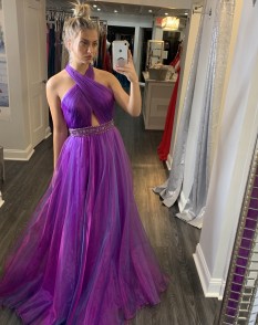  Purple Jovani ball gown