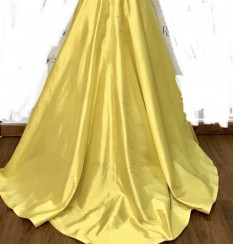 Sherri Hill Couture Yellow Ballgown