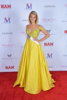 Sherri Hill Couture Yellow Ballgown