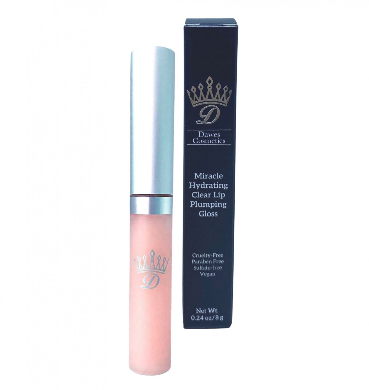 MIRACLE LIP PLUMPER AND HYDRATING CLEAR GLOSS - Vegan & Cruelty-free