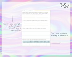 The Pageant Competition Prep Digital Planner