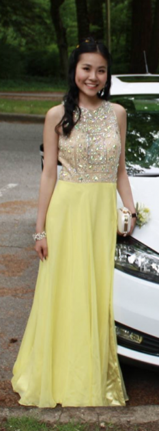 Buttercup Yellow Pageant Dress by Mac Duggal