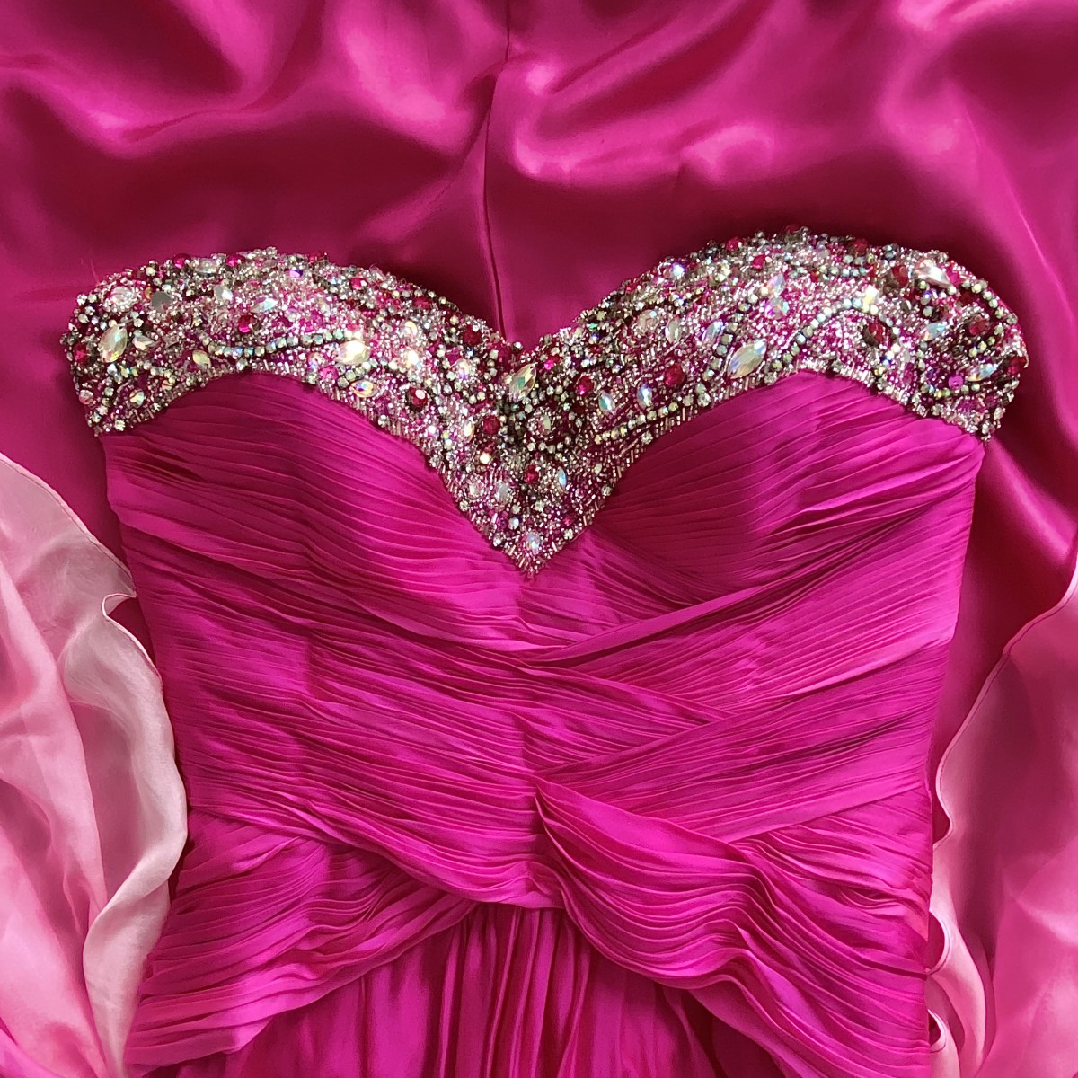 Pink Ombré Dress by Jovani