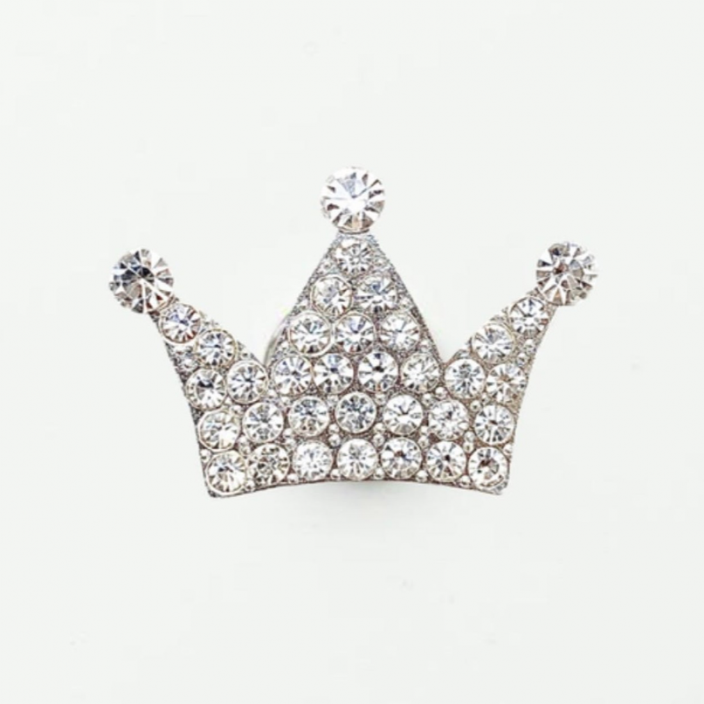 Trinity Crown: Pageant Contestant Number Magnet Sashes Fashion Accessory Gift Button Pin Brooches Lapel Magnetic; Super Strong Bling Magnet from The Queen's Magnet