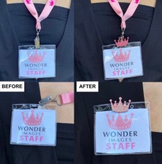 Wonder Queen: Pageant Contestant Number Magnet Sashes Fashion Accessory Gift Button Pin Brooches Lapel Magnetic; Super Strong Bling Magnet from The Queen's Magnet